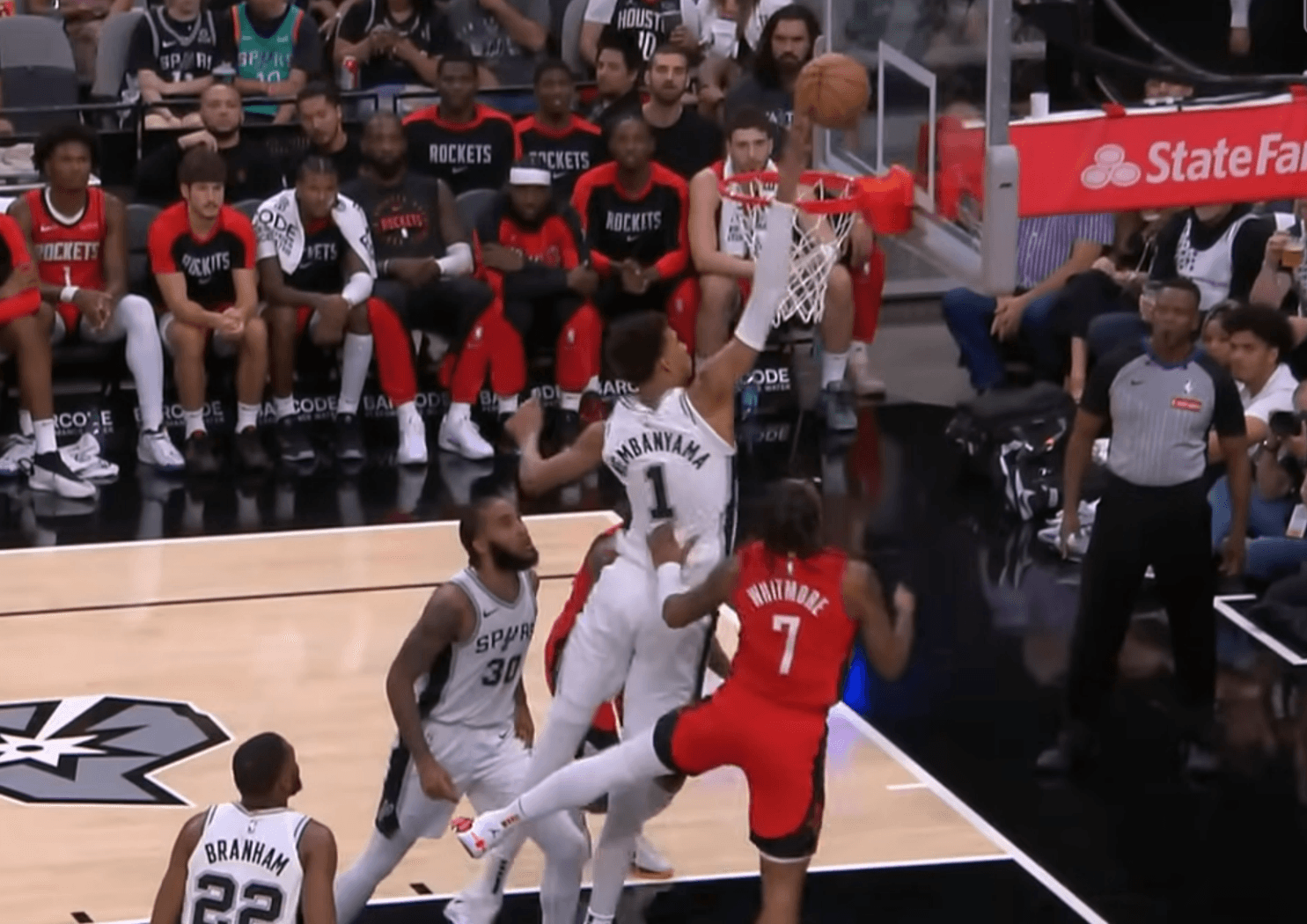 Victor Wembanyama est le contreur le plus prolifique de NBA depuis quasiment 30 ans