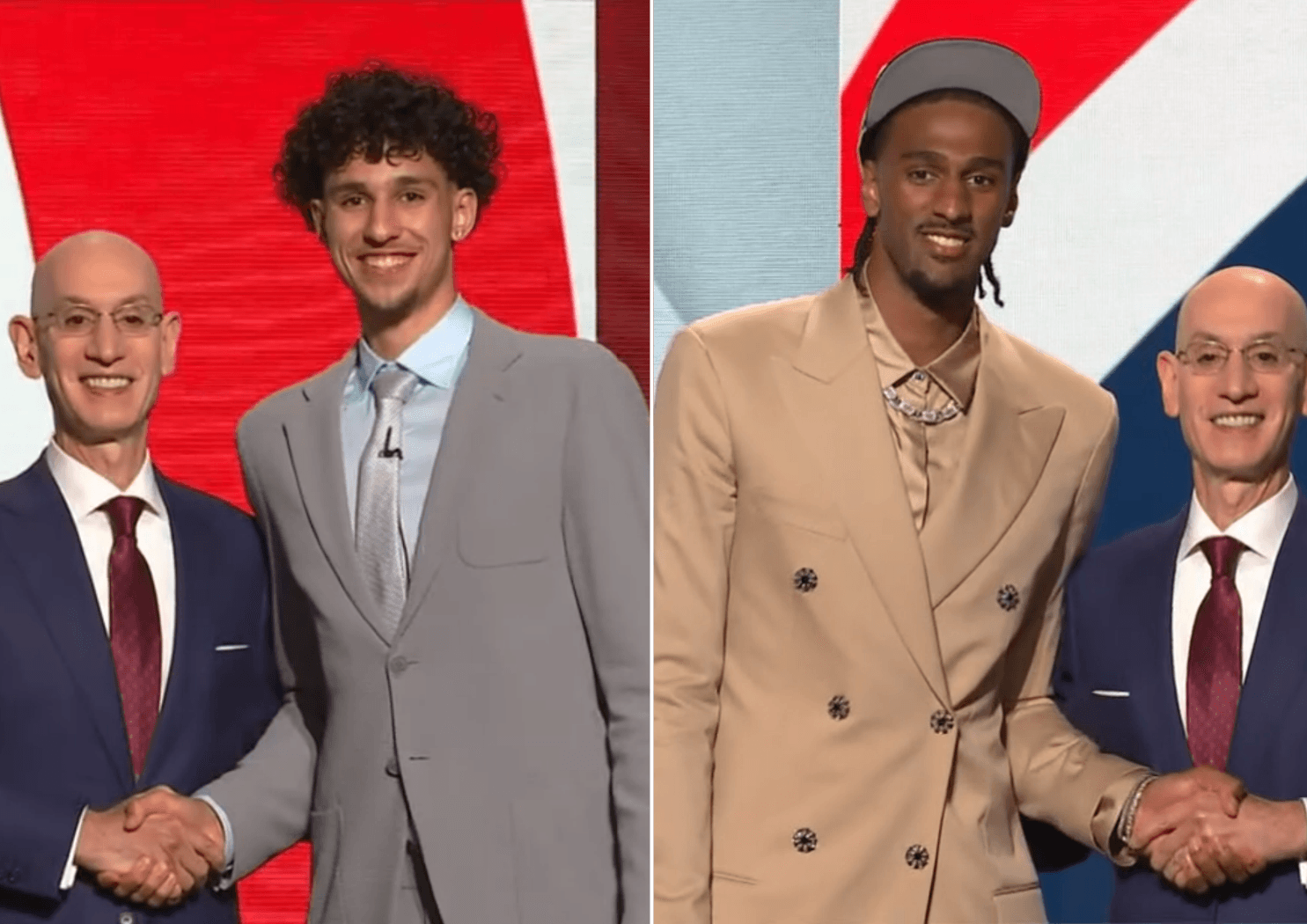 Zaccharie Risacher et Alexandre Sarr officiellement n°1 et n°2 de la Draft !