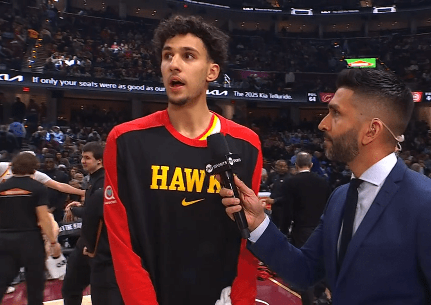 Zaccharie Risacher réussit son deuxième meilleur match en carrière en… 25 minutes !