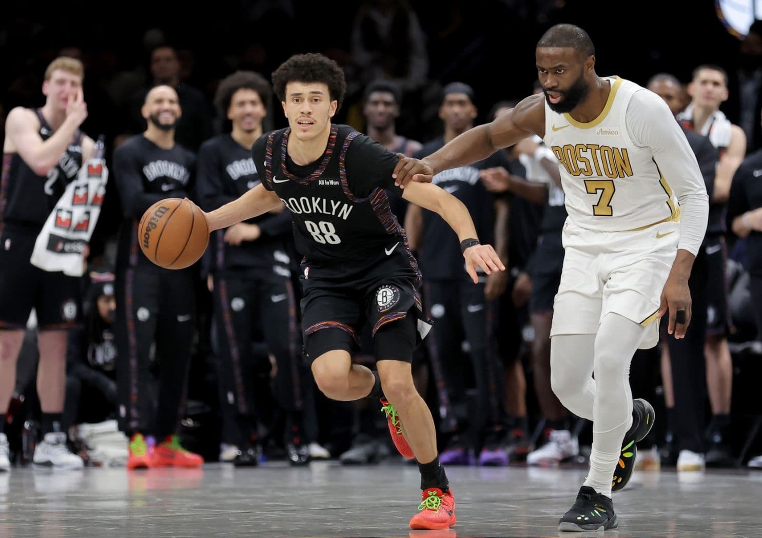 Nolan Traoré a conquis tout le monde contre Boston, mais pense qu’il « peut et va faire mieux »