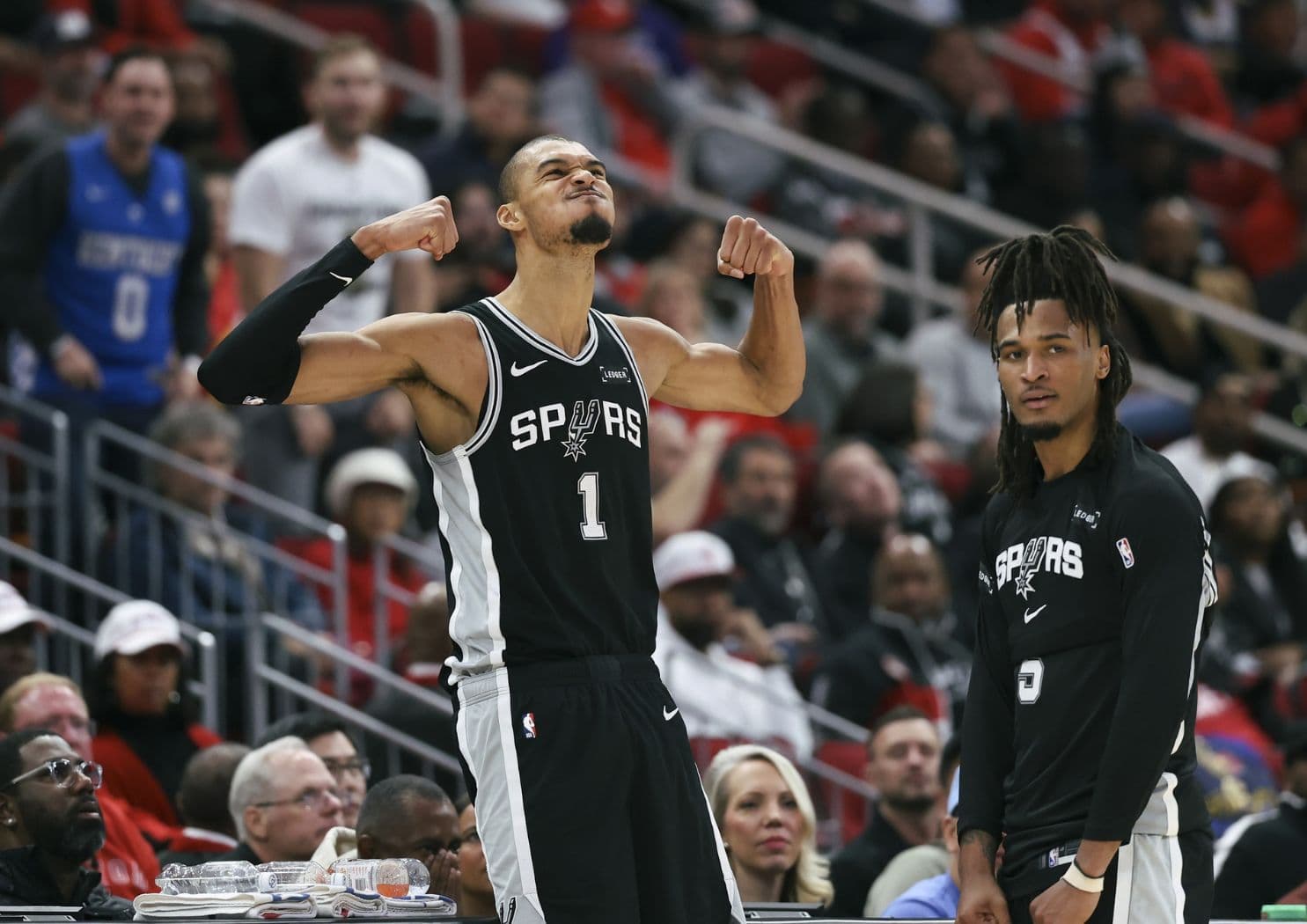 Un match référence de plus pour Victor Wembanyama et les Spurs chez les Rockets de Kevin Durant