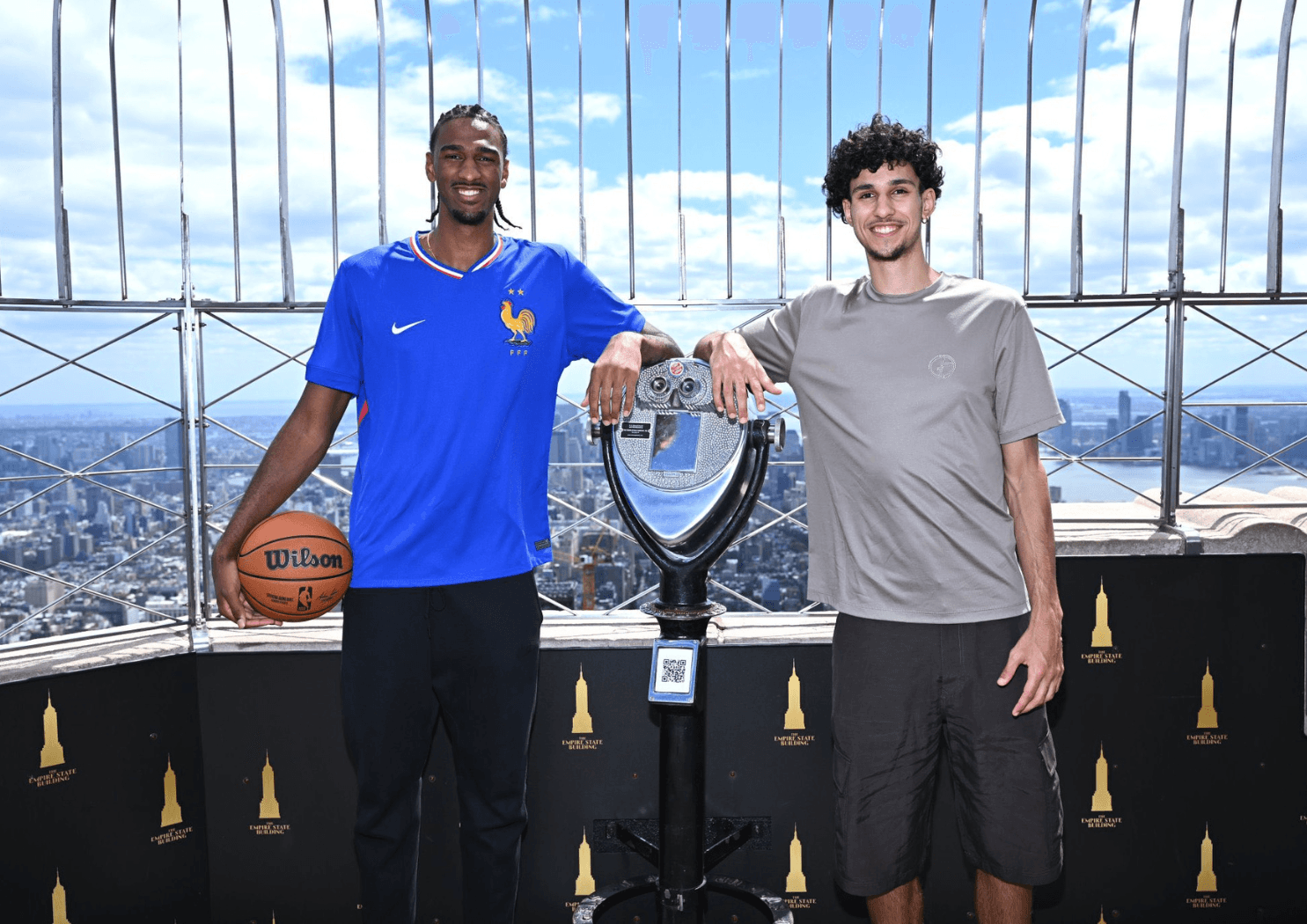 La NBA mise sur le duo Zaccharie Risacher et Alexandre Sarr pour son Skills Challenge
