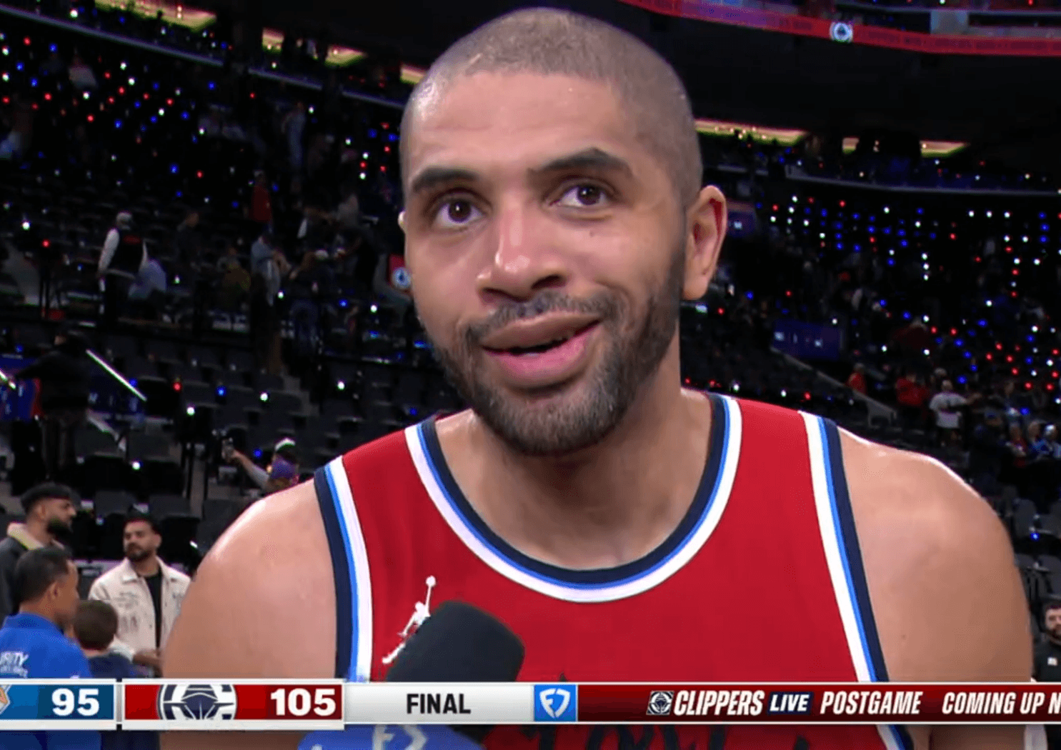 Nicolas Batum réussit son meilleur match de la saison, atteignant cinq fois sa moyenne de points !