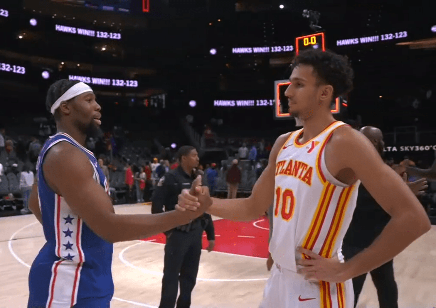 Nouveau match à plus de 20 points de Zaccharie Risacher pour venir à bout des Sixers de Yabusele