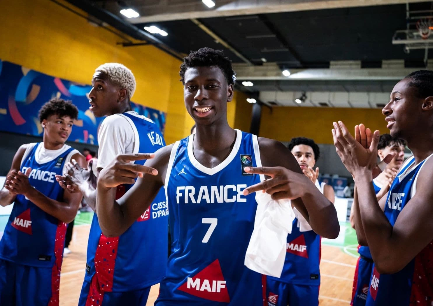 Joueur de l’équipe de France U20 cet été, cet espoir nanterrien s’envole vers le Dakota en NCAA