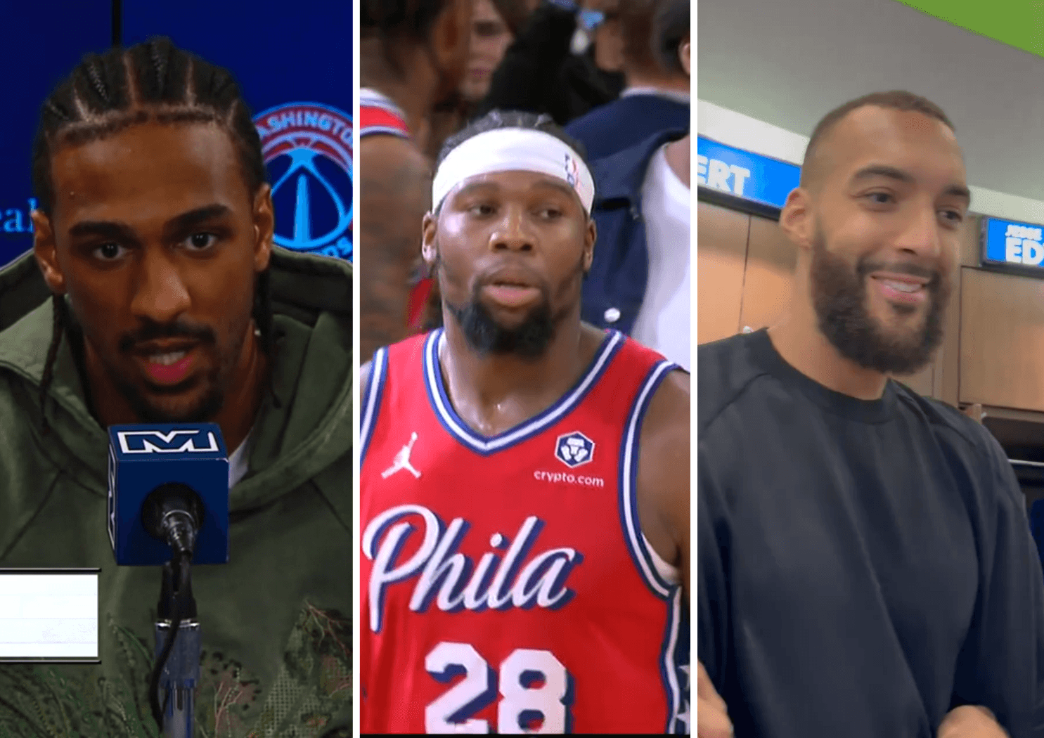 Alors que la fin de saison se fait sentir, Guerschon Yabusele se fait plaisir, Sarr et Gobert en double-double