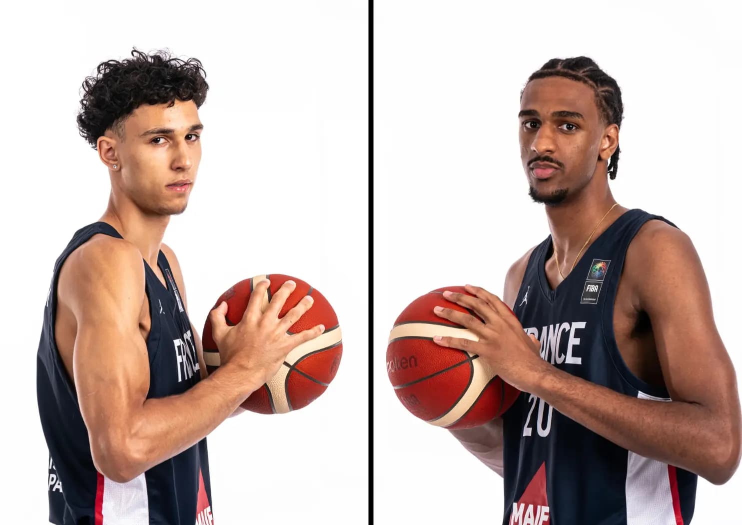 Deux Français dans le cinq idéal des rookies de la saison, une grande première : Risacher et Sarr honorés