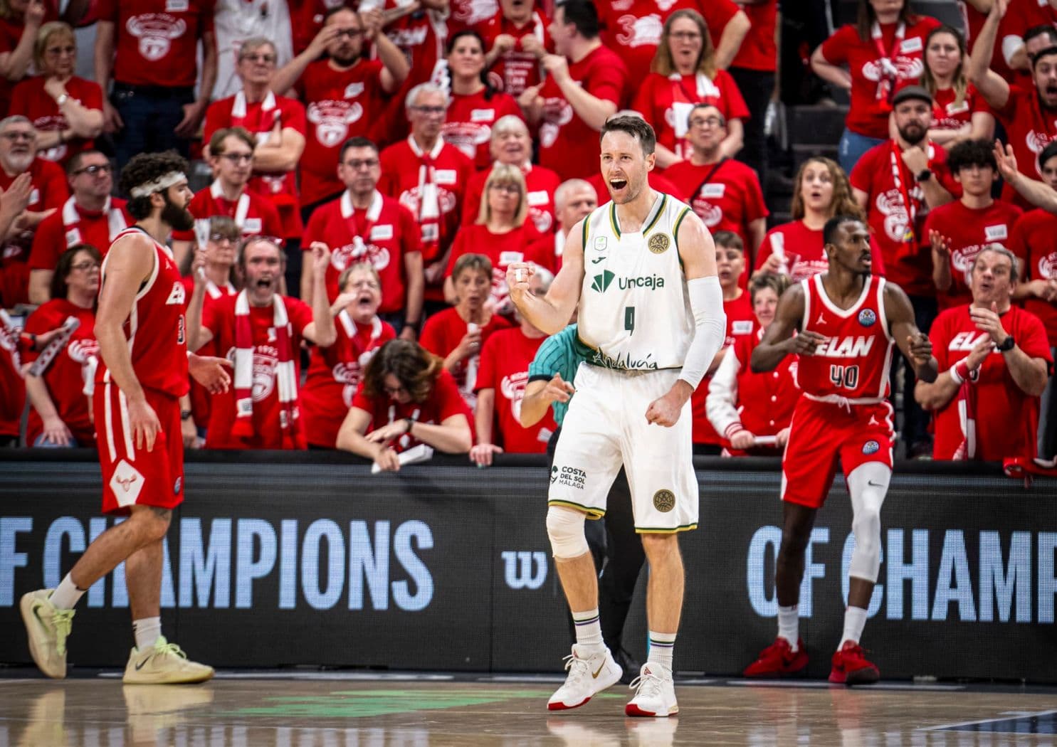 Fin de l’aventure européenne pour Chalon, qui laisse Malaga et Badalone filer en quarts de la BCL