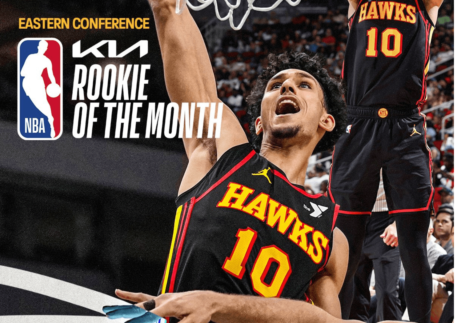 Grâce à son dernier carton, Zaccharie Risacher s’adjuge son deuxième Rookie du mois !