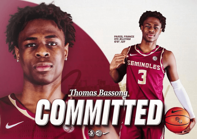 Après une saison réussie en Overtime Elite, Thomas Bassong s’engage avec Florida State