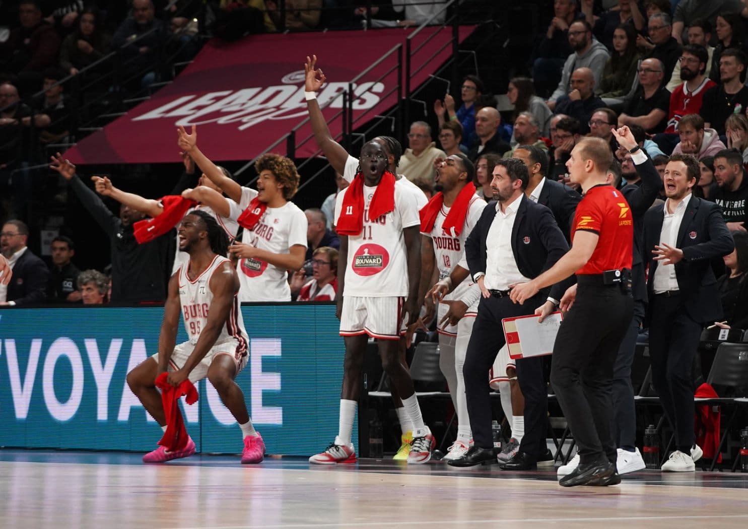 La JL Bourg évite le piège de l’Olimpija Ljubljana et retourne dans le dernier carré !