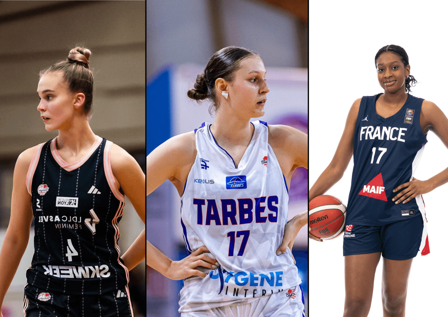 Juste Jocyte, Ajsa Sivka et Adja Kane dans les autres pensionnaires de LBWL draftées en WNBA