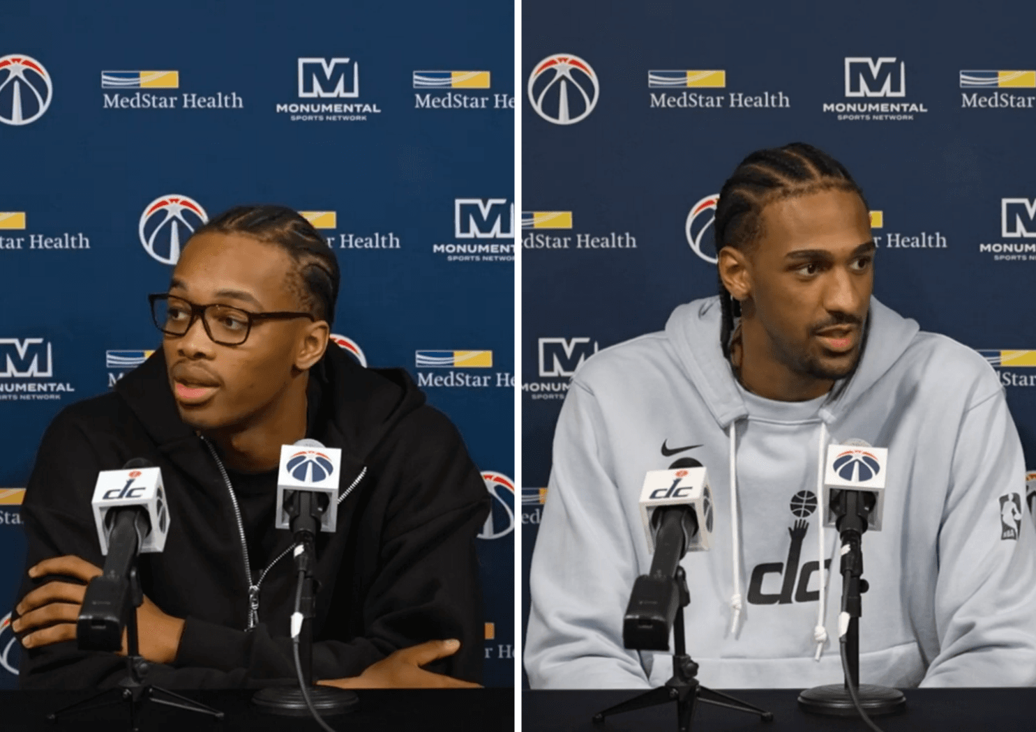 Bilal Coulibaly et Alexandre Sarr font le bilan de leur saison aux Wizards