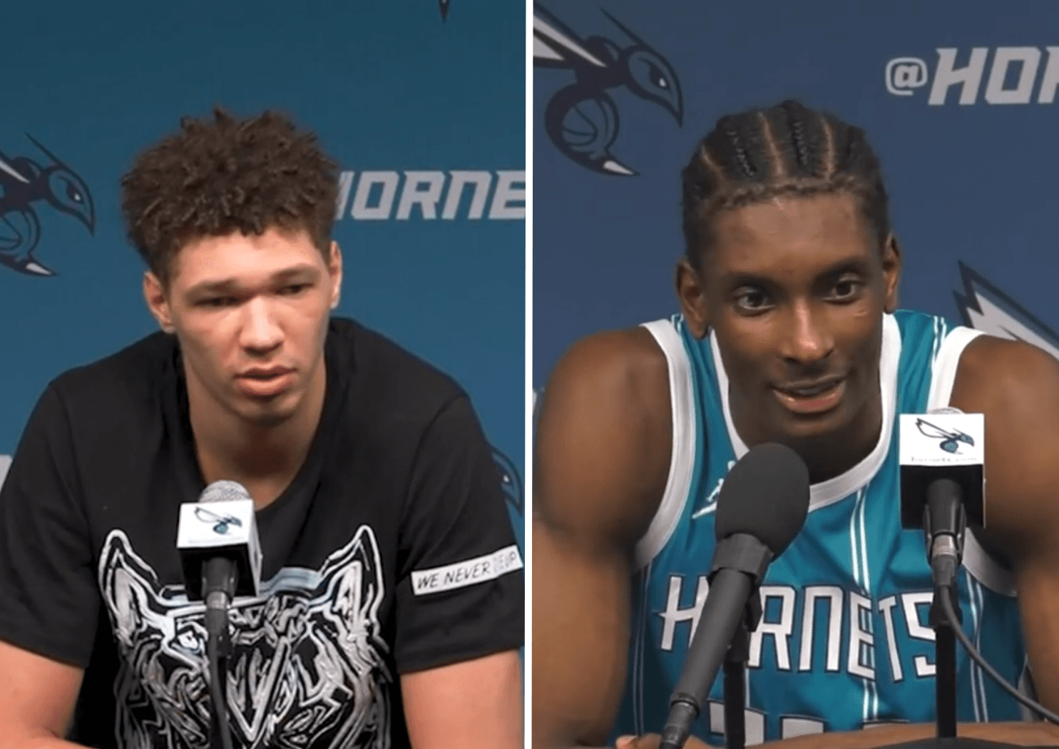 Tidjane Salaün et Moussa Diabaté font le bilan de leur saison aux Hornets