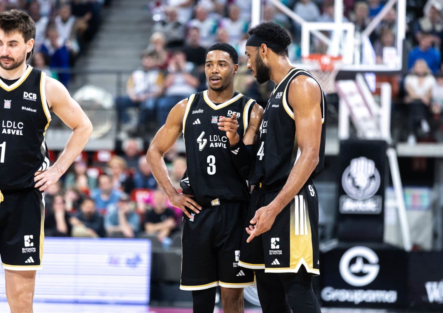 Le Partizan prend sa revanche sur l’ASVEL, qui perd sur une faute à 1 seconde du terme