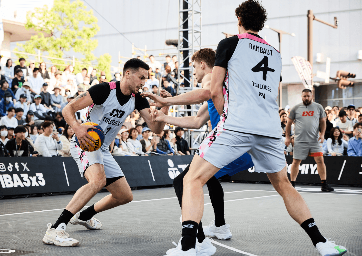 L’équipe 3×3 Toulouse parvient jusqu’en demi-finale pour son premier Masters au Japon