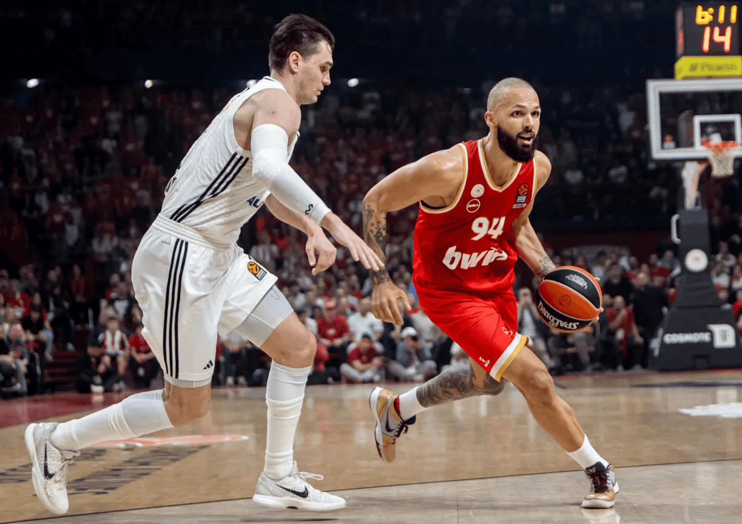 Evan Fournier élu MVP des Matchs 4 des playoffs d’EuroLeague