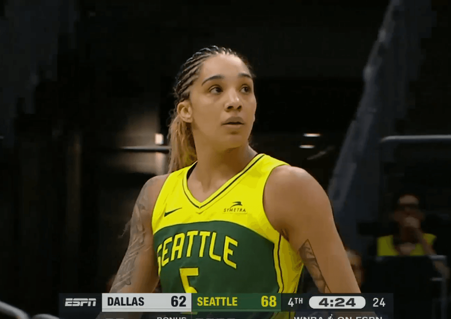 Gabby Williams a encore franchi un cap avec Seattle : « C’est une machine ! »
