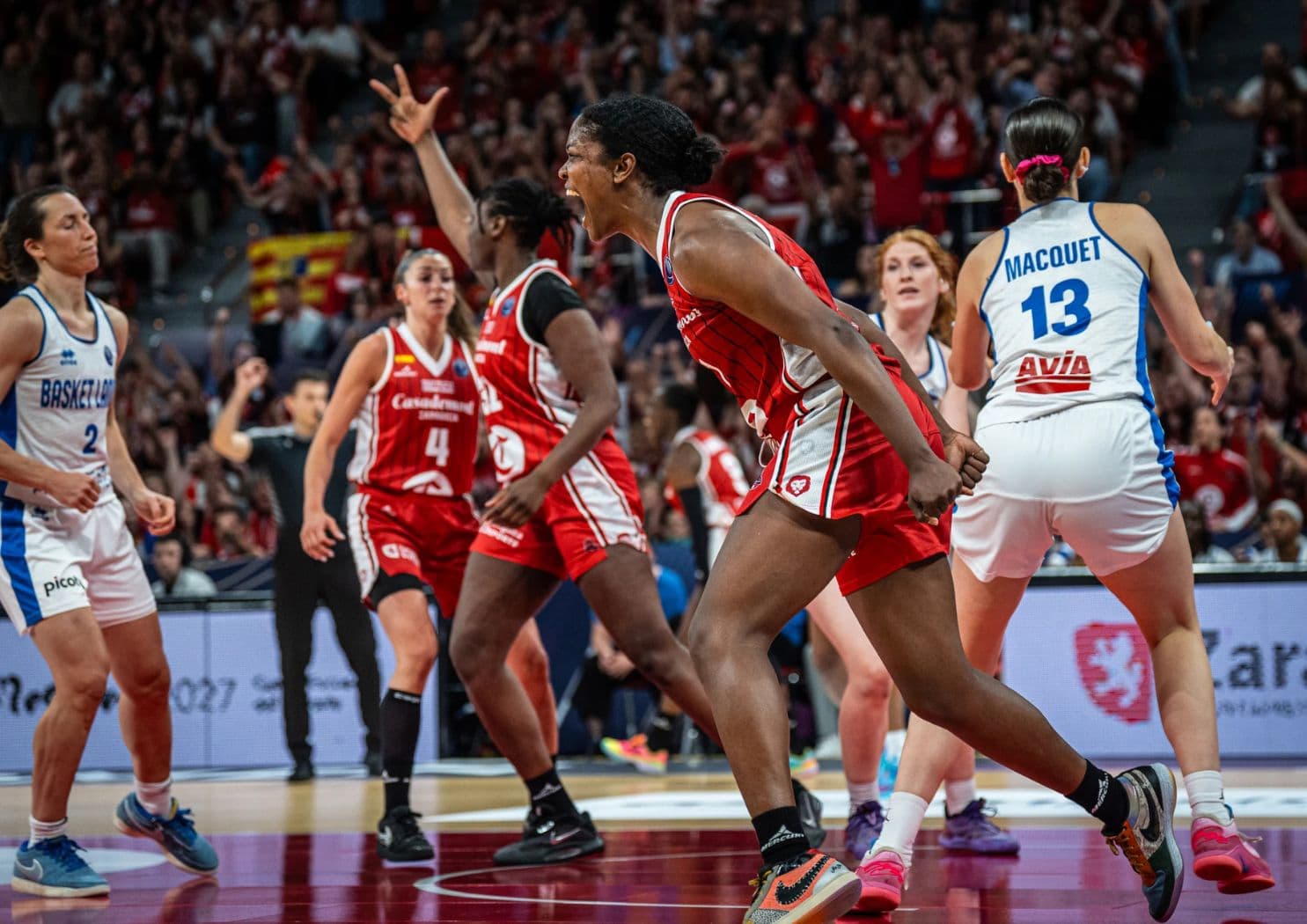 Fin du rêve européen pour Basket Landes, débordé dans tous les secteurs à Saragosse