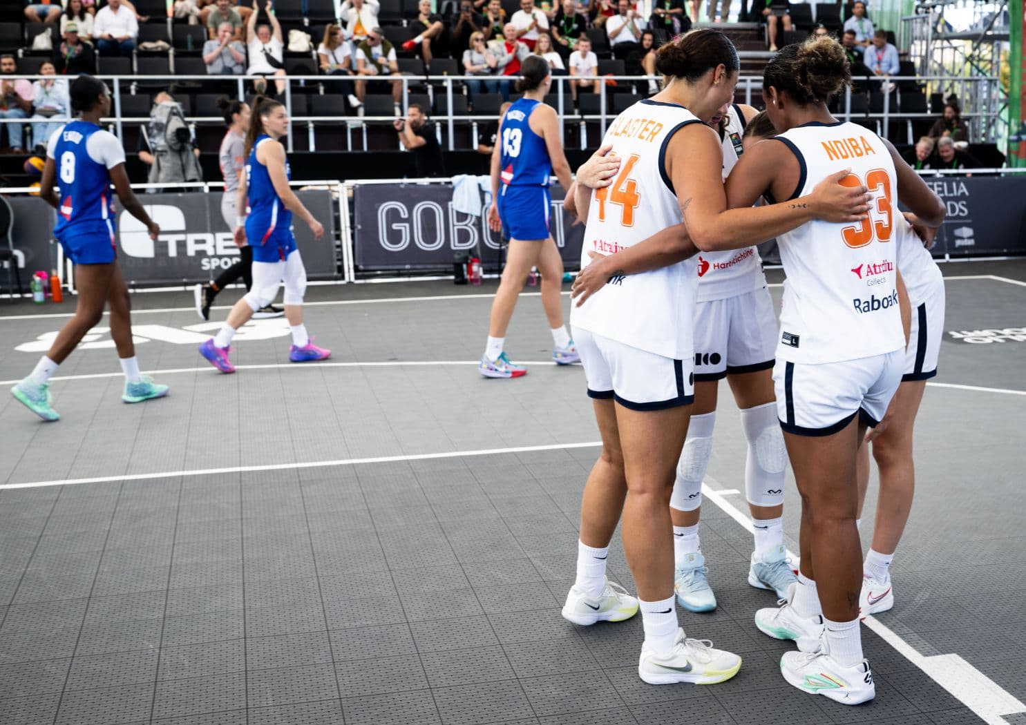 Étouffées par les Néerlandaises, les Bleues du 3×3 ne verront pas la finale européenne