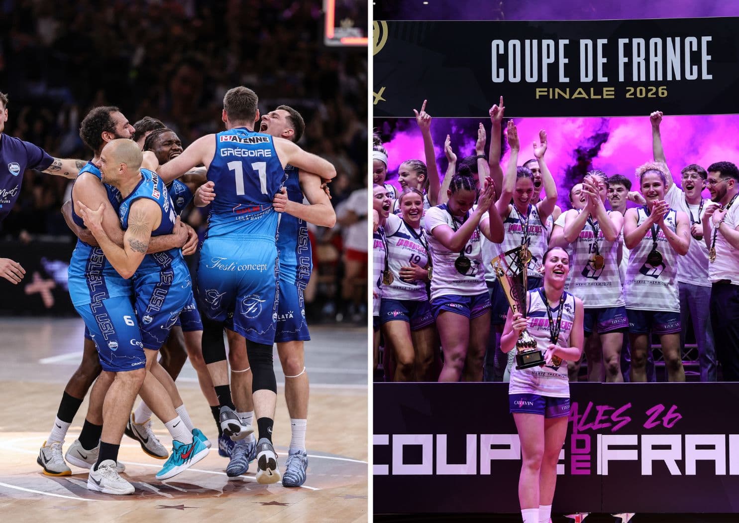 Laval et Lamboisières-Martin triomphent au Trophée Coupe de France à Bercy !