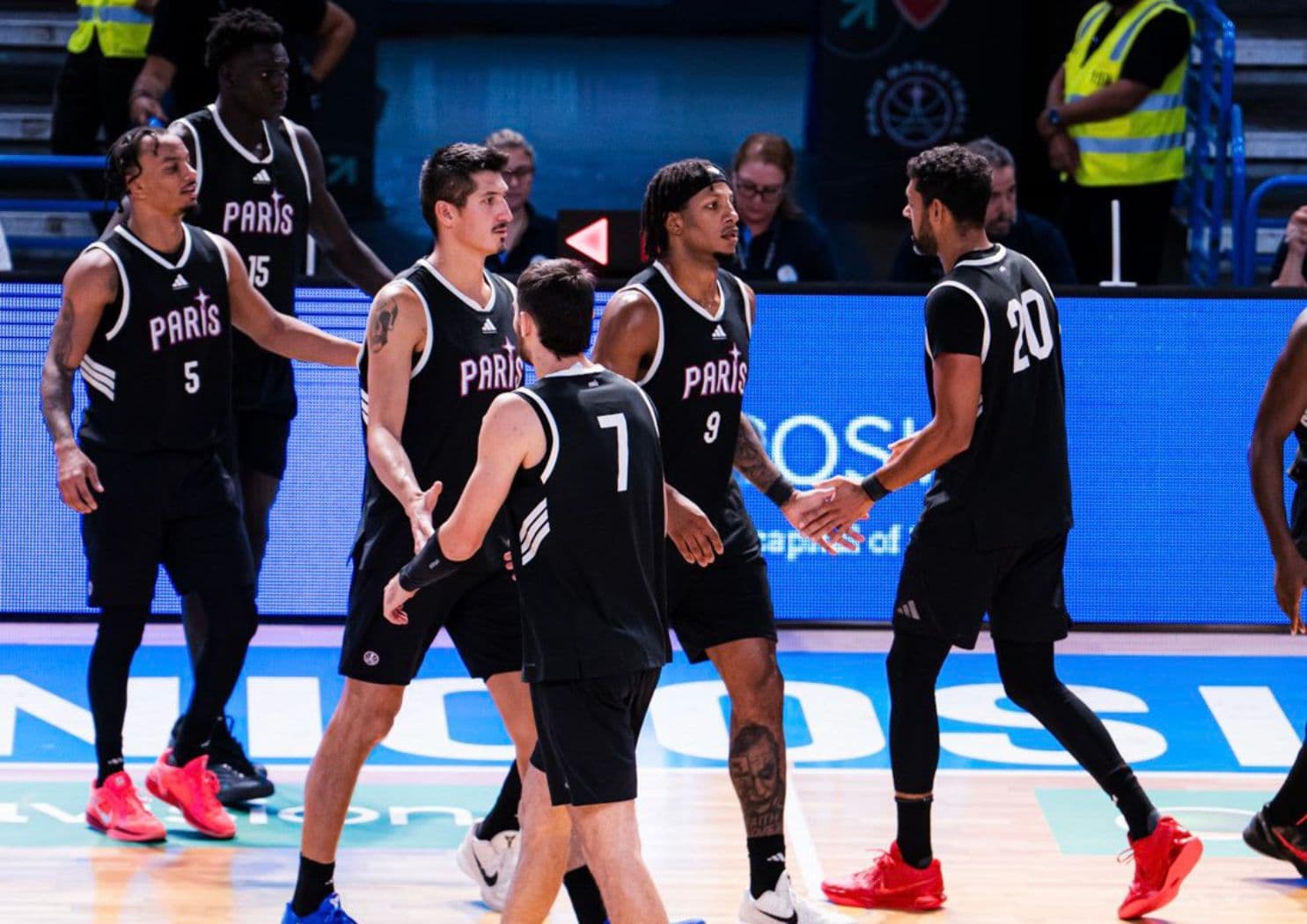 Démonstration de Paris en préparation contre un club d’EuroLeague : +37 !