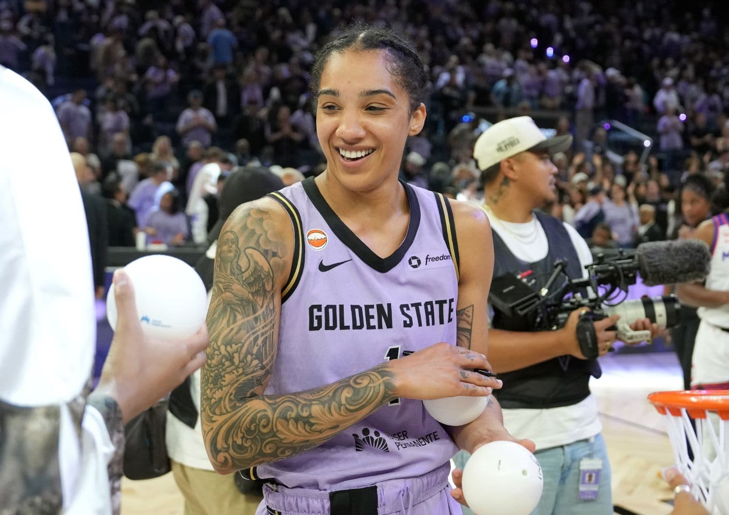 Record en carrière et des shoots clutch pour Gabby Williams à Las Vegas