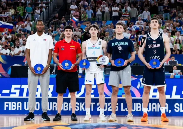 Mohamed Diakité élu dans le cinq idéal de l’EuroBasket U20