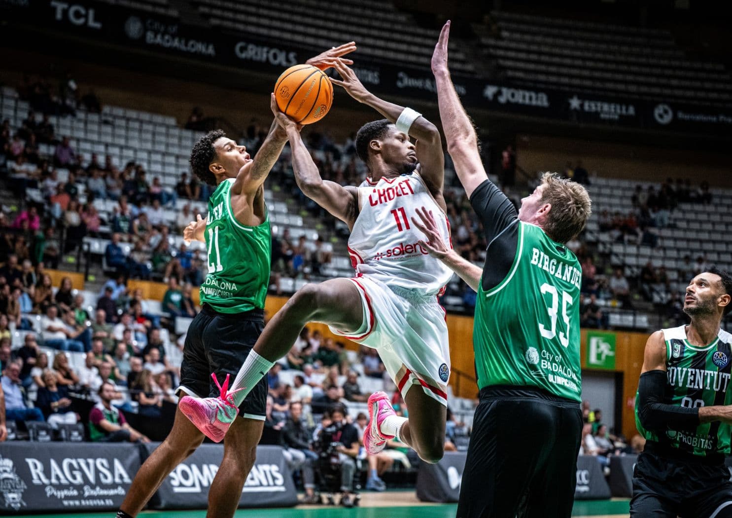 Cholet prend l’eau chez la Joventut Badalone de Ricky Rubio en ouverture de la BCL