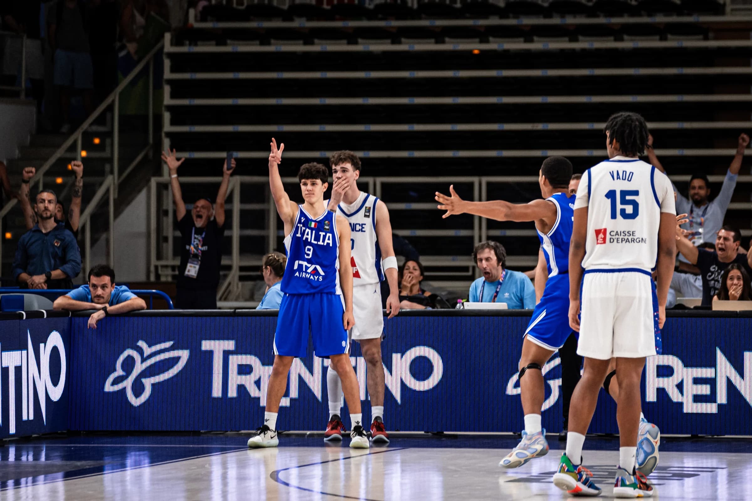 L’équipe de France U18 tombe finalement au buzzer, alors qu’elle s’était ouvert les portes de la finale