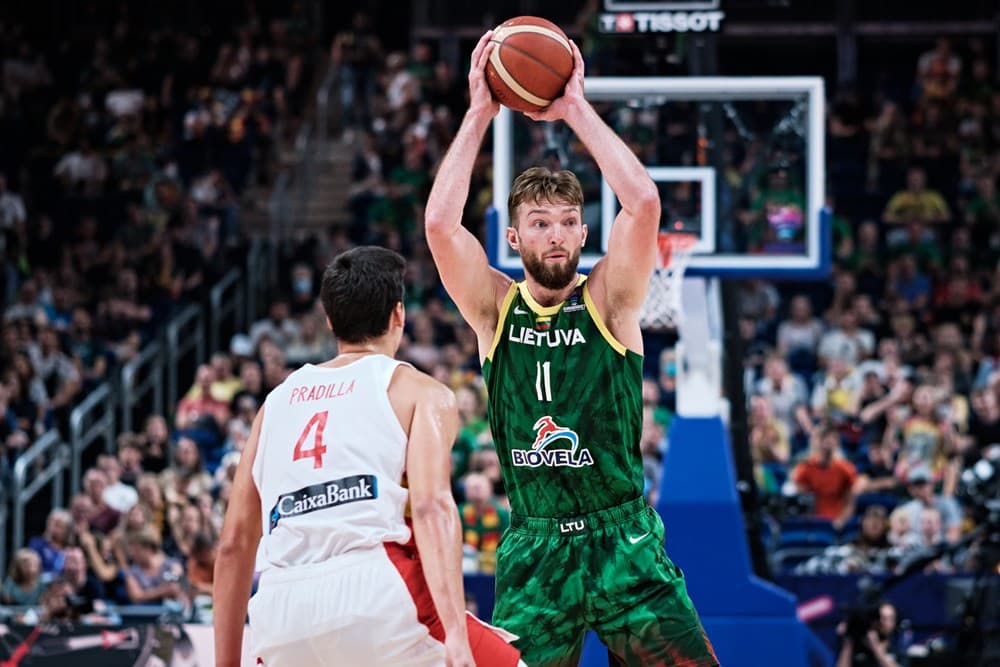 La Lituanie sans Sabonis et Grigonis mais avec Motiejunas et Valanciunas pour le mondial