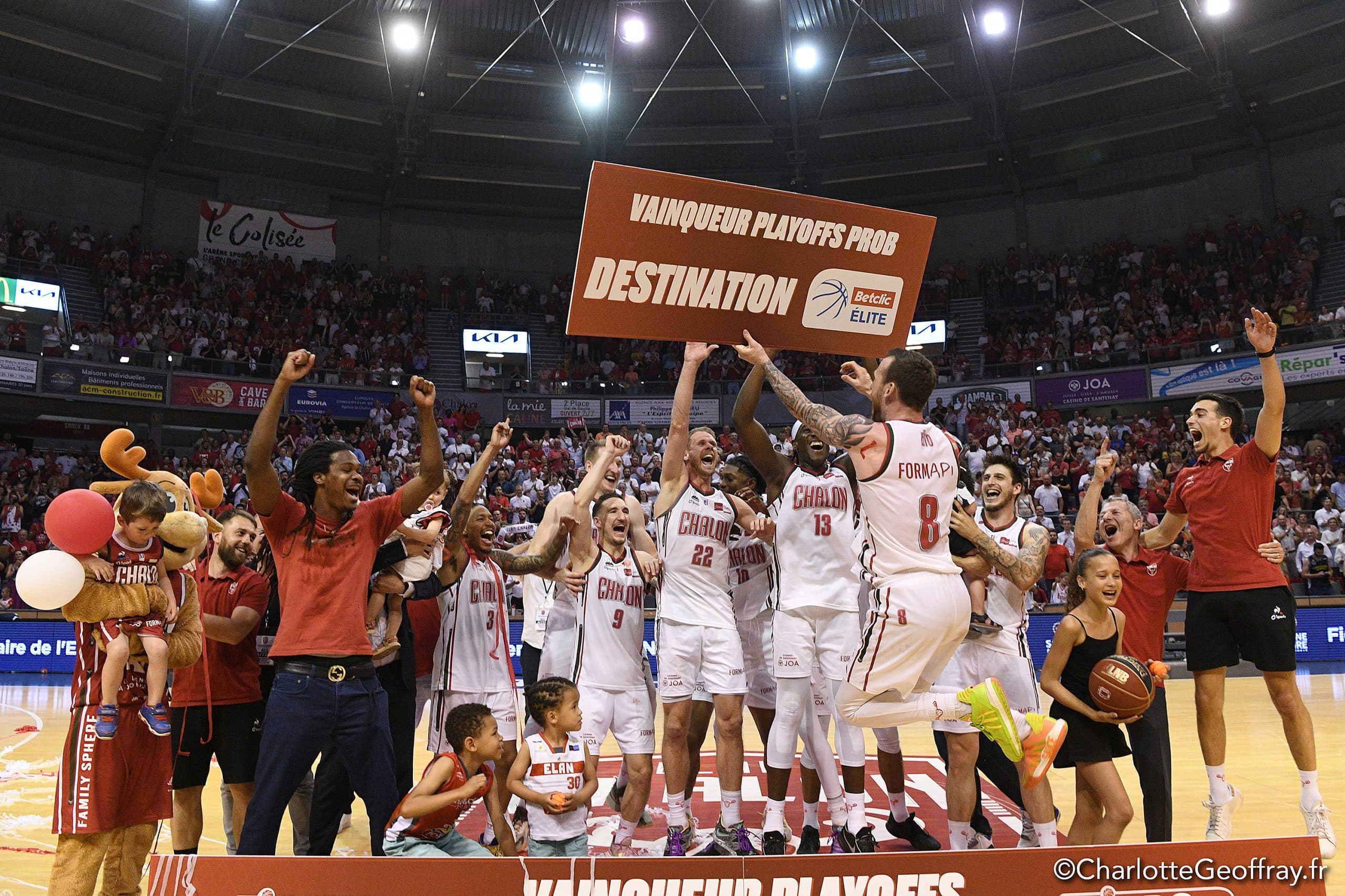 Chalon de retour dans la cour des grands : l’Élan remonte en Betclic ÉLITE !