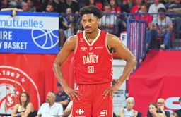 Isaiah Cozart (Nancy) s'est blessé à la cheville contre Chalon