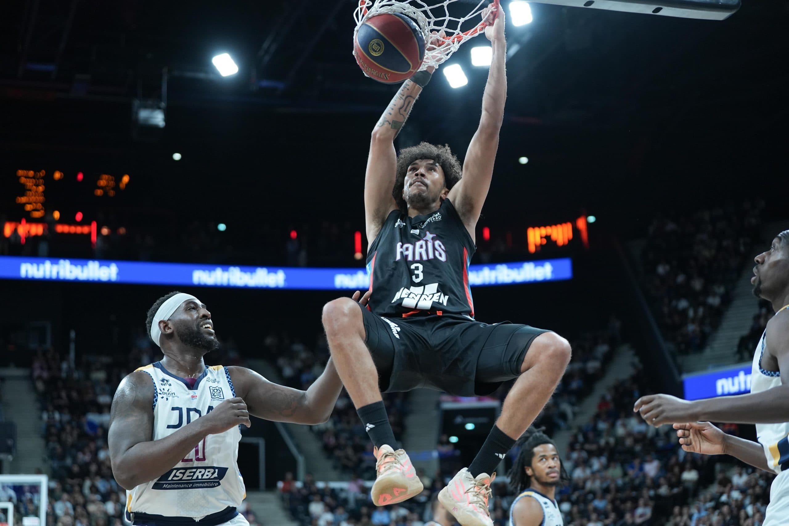 Le Paris Basketball détruit Dijon et honorera ses retrouvailles avec la JL Bourg en demi-finale de Betclic élite