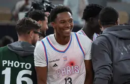 Allan Dokossi (Paris Basketball) face à Roanne, SuperCoupe LNB, 20 septembre 2026