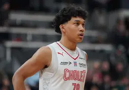 Aaron Towo-Nansi a marqué 15 points en première mi-temps chez l'ASVEL