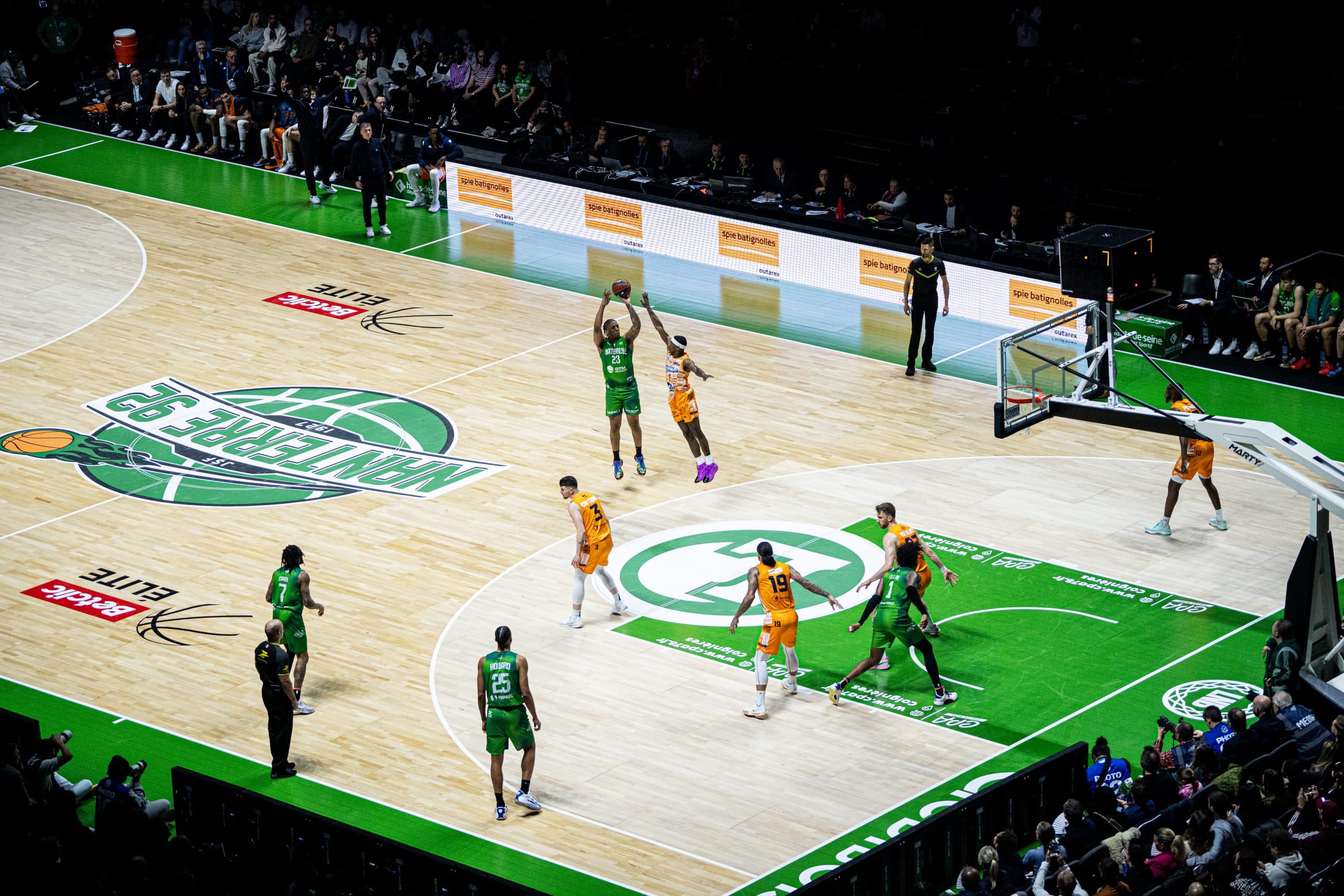 Devant plus de 13 000 spectateurs, Nanterre l’emporte contre Gravelines-Dunkerque à Paris La Défense Arena