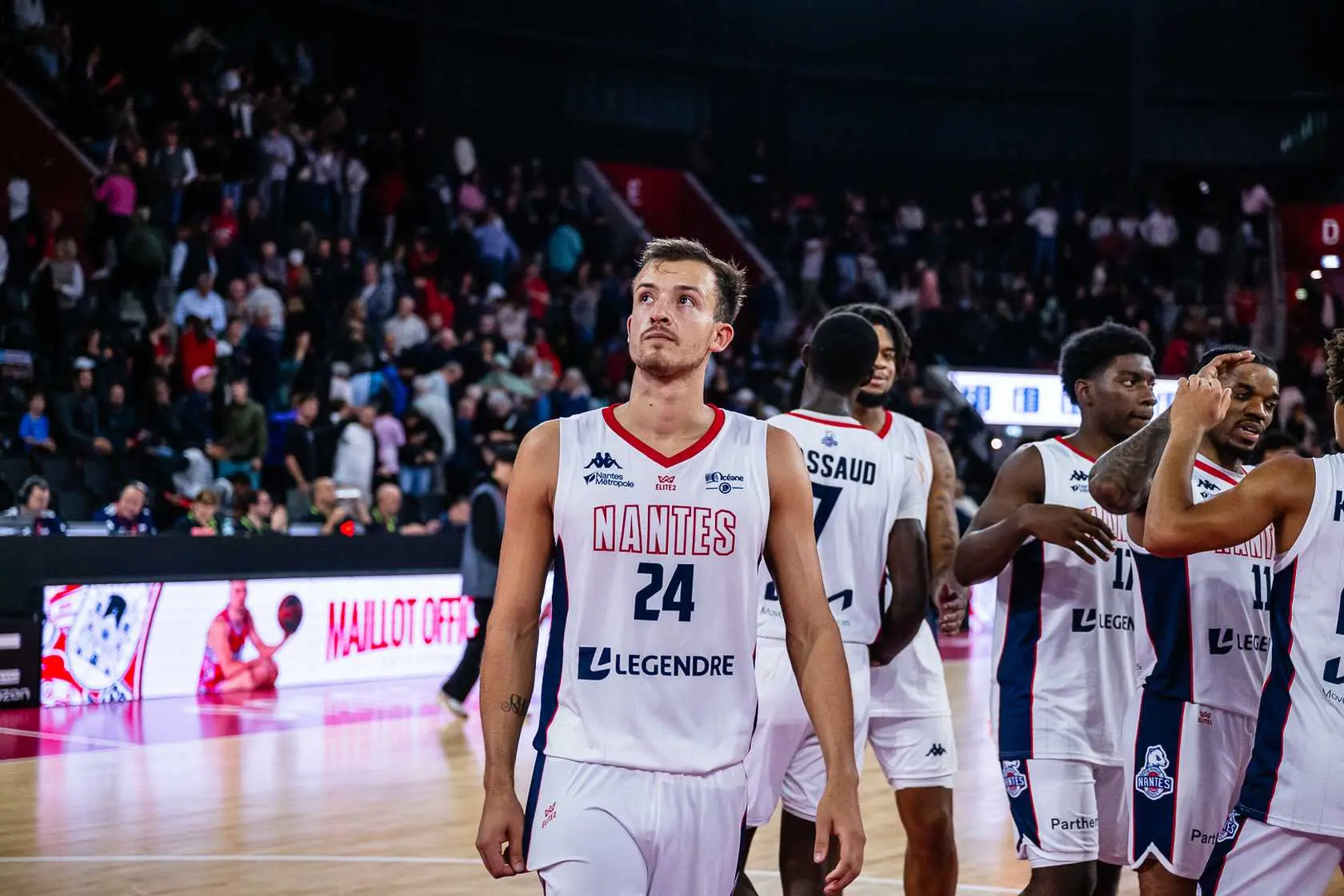 Dylan Van Eyck de retour avec Nantes à Antibes