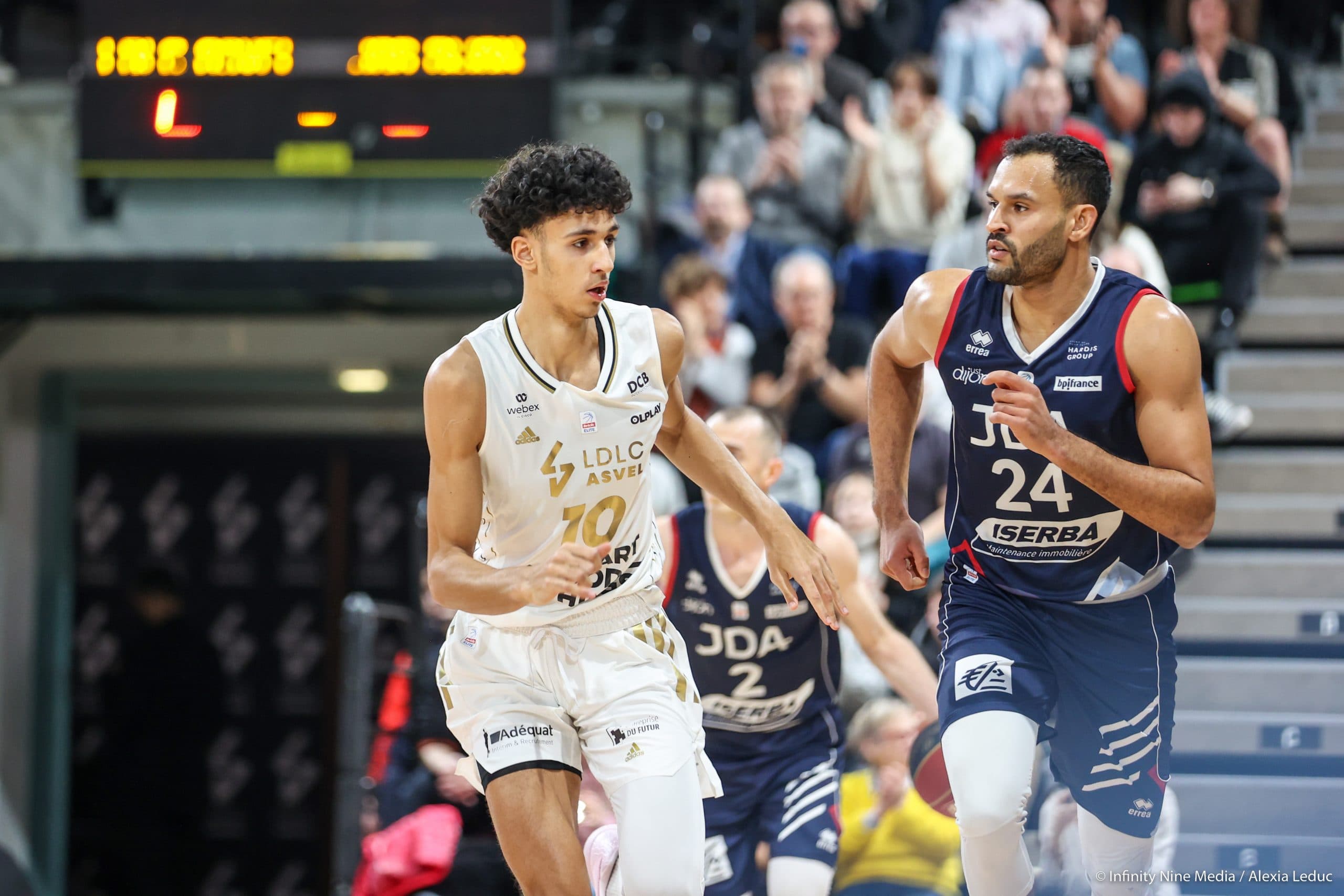L’ASVEL explose Dijon et retrouve de l’allant
