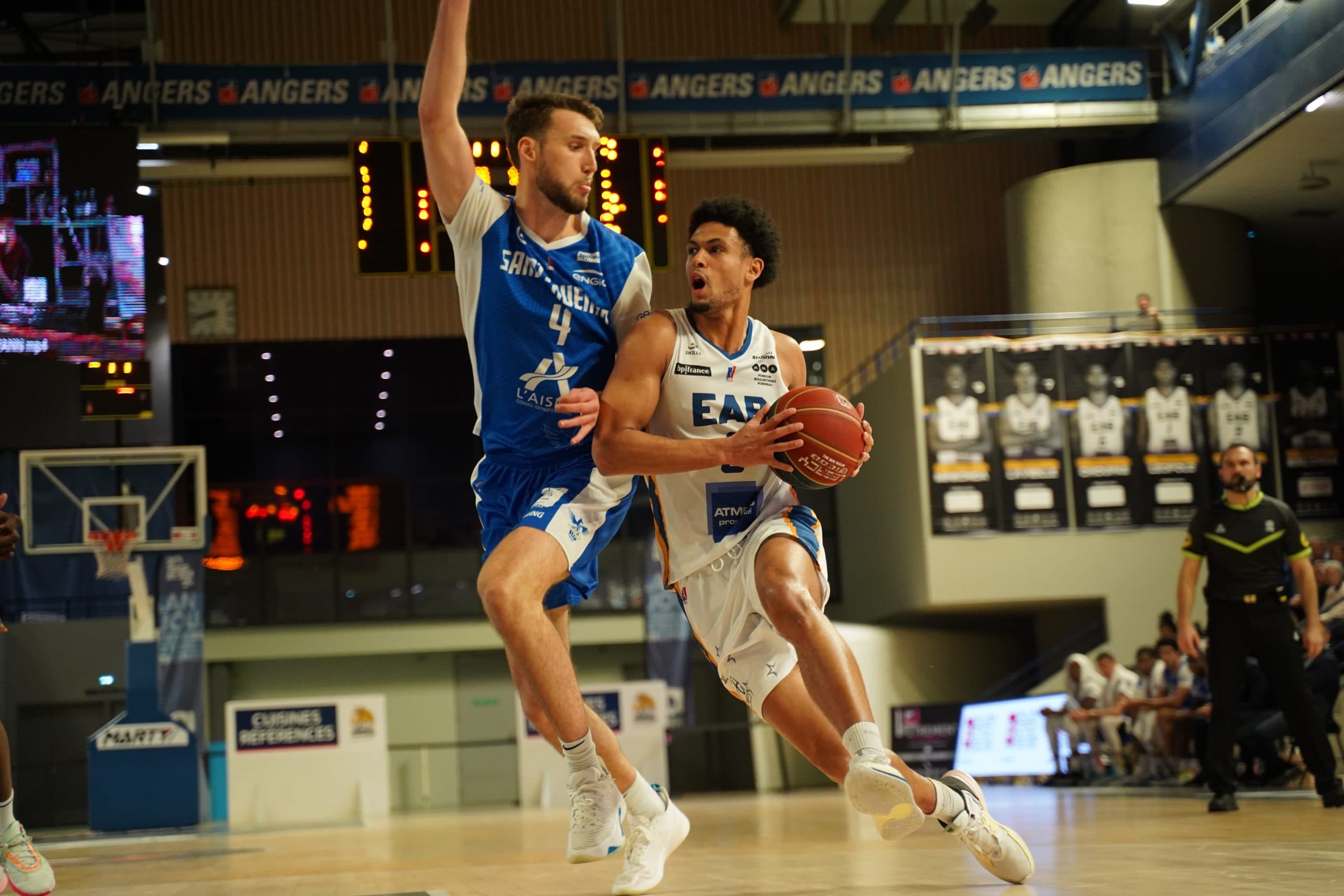 Angers fait tomber Saint-Quentin, Chalon, Vichy et Boulazac en profitent
