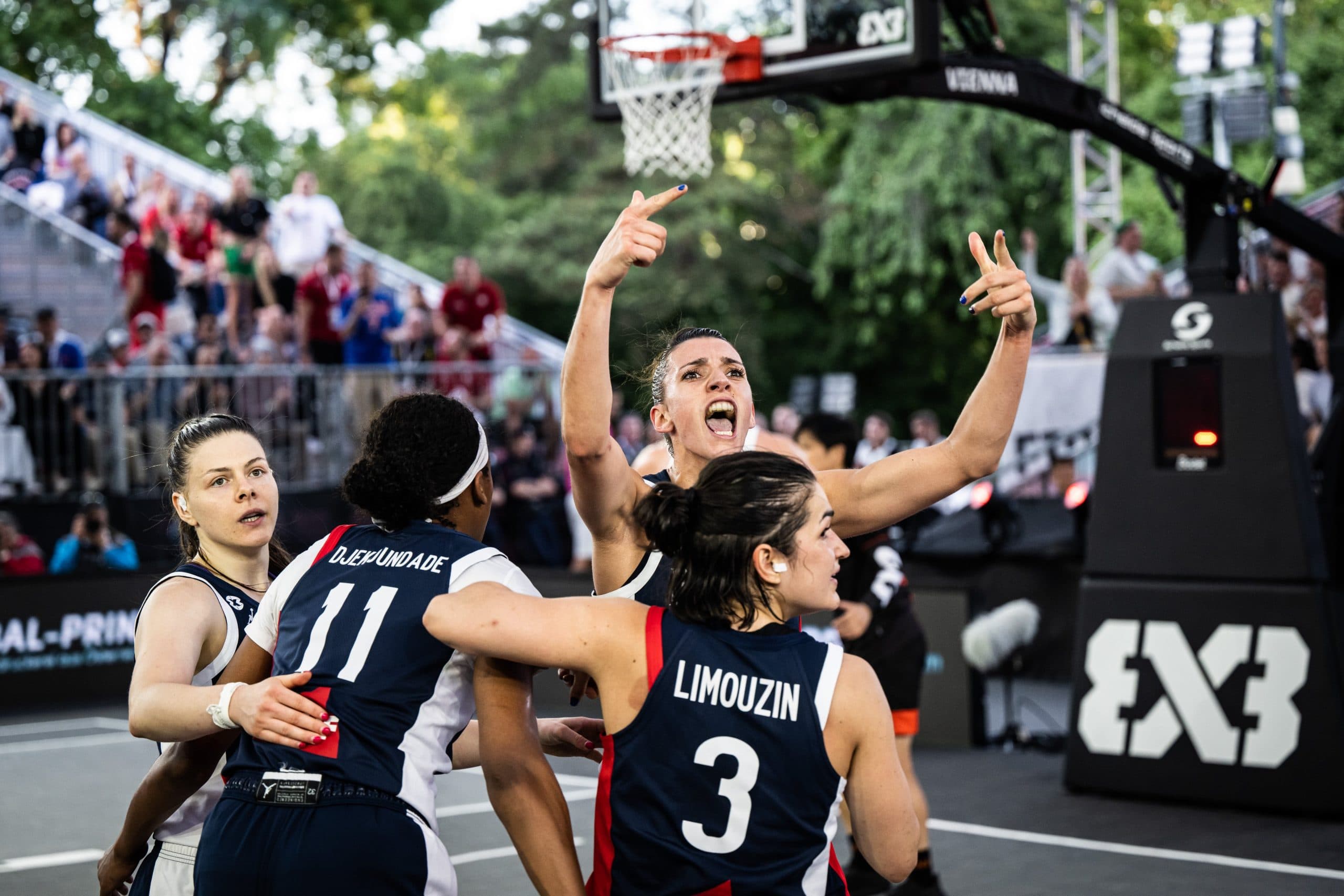 Les Bleues en demi-finales du mondial 3×3