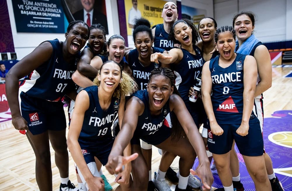 Un sans-faute en poule pour les Bleuettes à l’EuroBasket U18