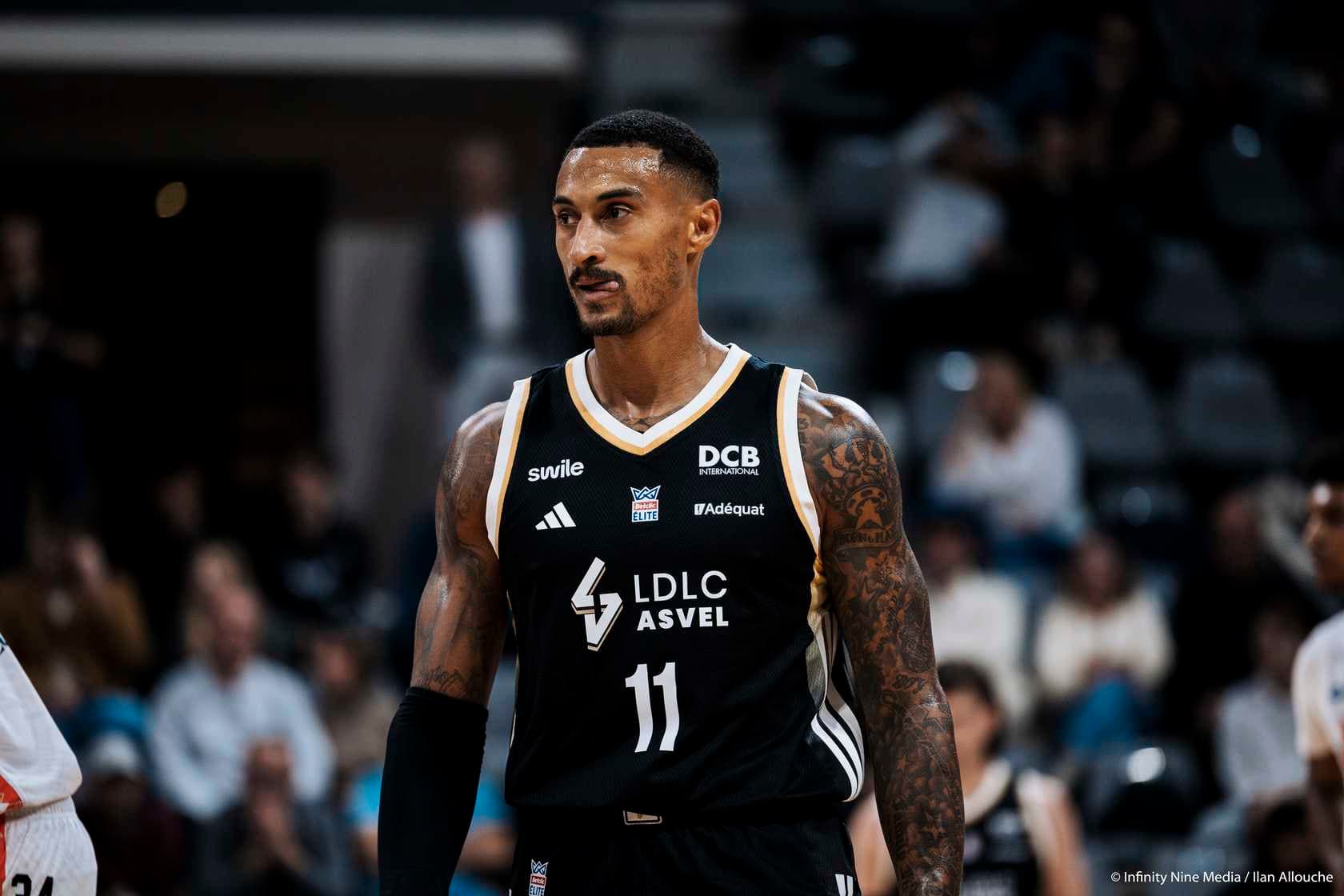 On connaît la durée de l’absence d’Edwin Jackson (ASVEL), blessé au talon