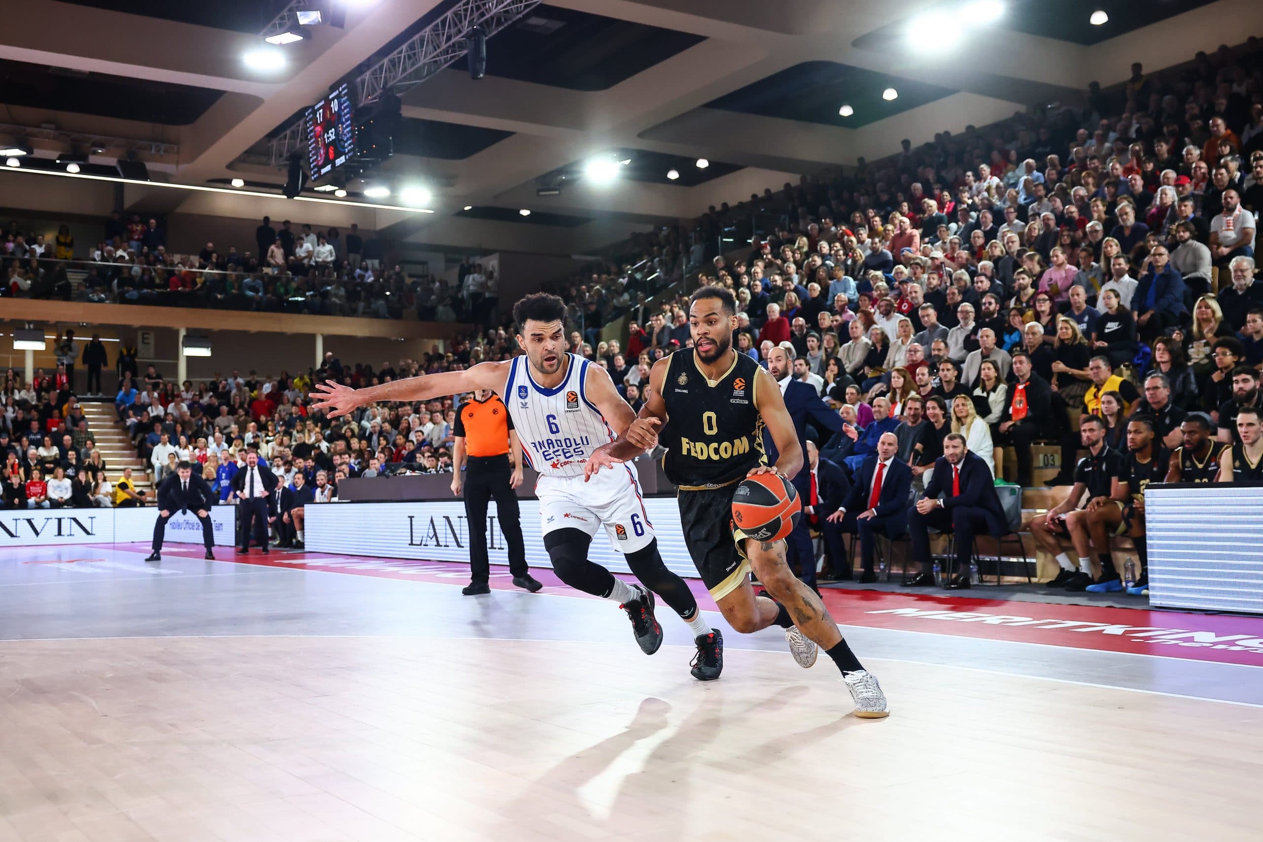 L’AS Monaco tout en maîtrise face à l’Anadolu Efes