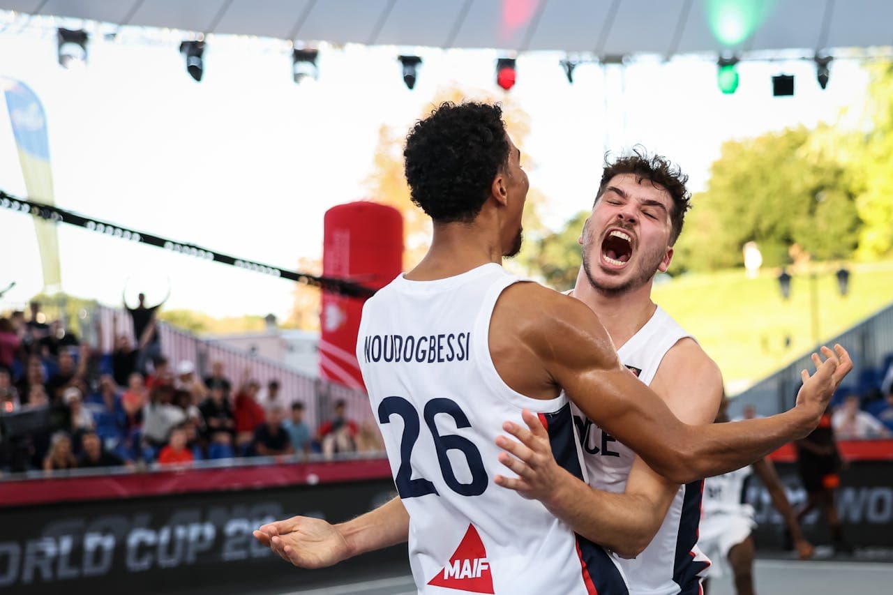 L’équipe de France U23 3×3 invaincue sur la première journée de la Coupe du monde