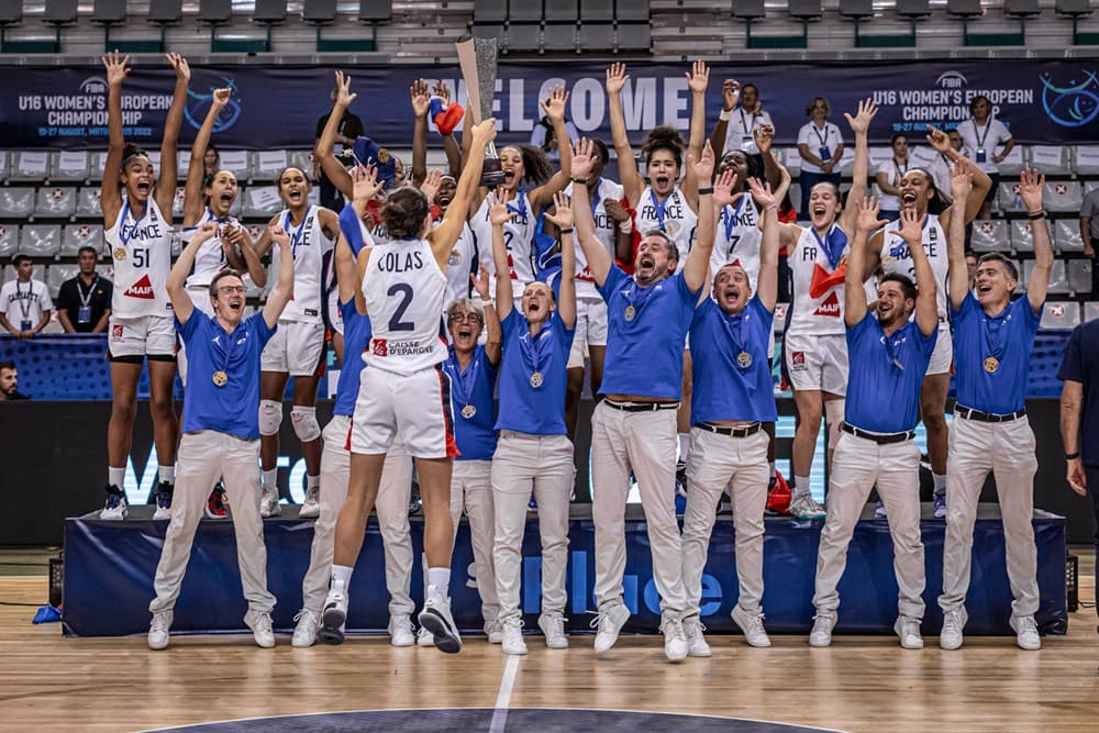 Les Françaises championnes d’Europe U16 !