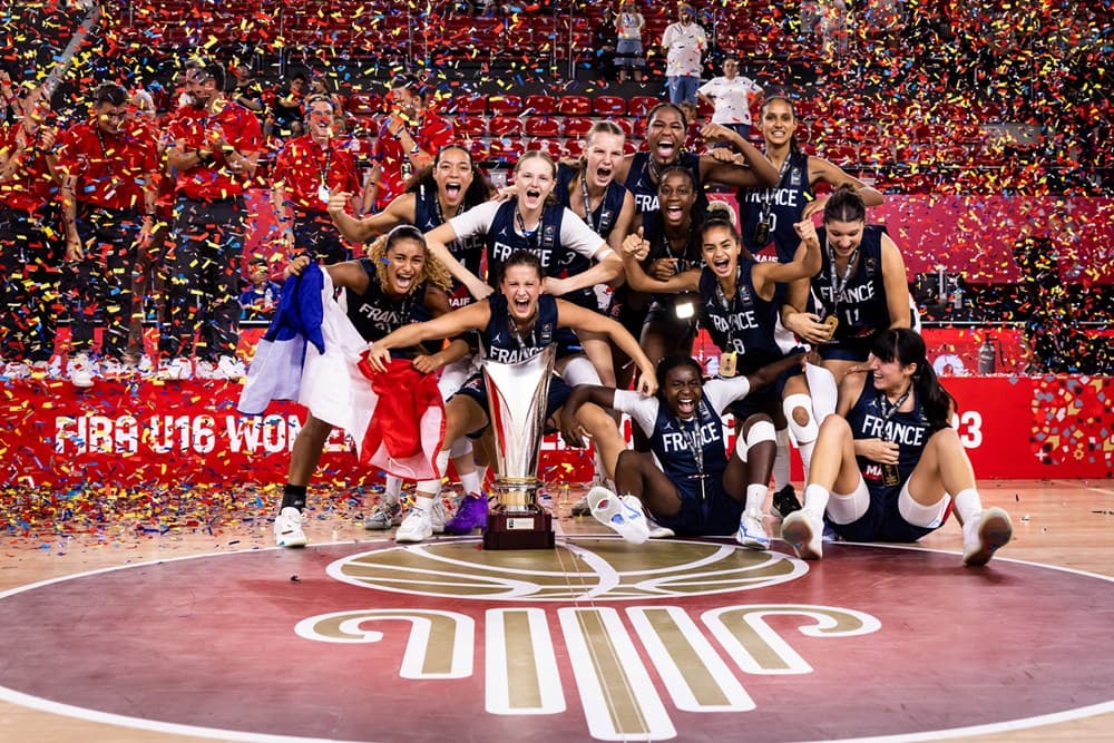 L’équipe de France U16 garde son titre de championne d’Europe