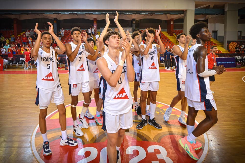 L’équipe de France U16 colle 113 points à la Macédoine du Nord