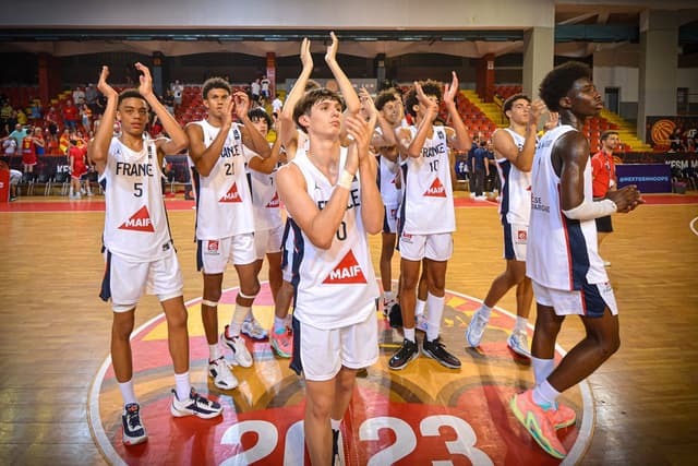 L’équipe de France U16 colle 113 points à la Macédoine du Nord