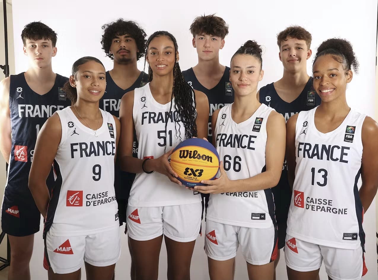 Les équipes de France U17 du 3×3 démarrent leur Coupe d’Europe ce vendredi
